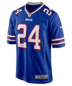 Alternative view of Kaiir Elam Buffalo Bills Nike Player Game Jersey - Royal