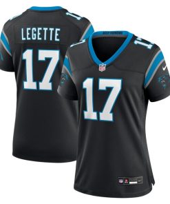 Xavier Legette Carolina Panthers Nike Women's Game Jersey -  Black/Blue