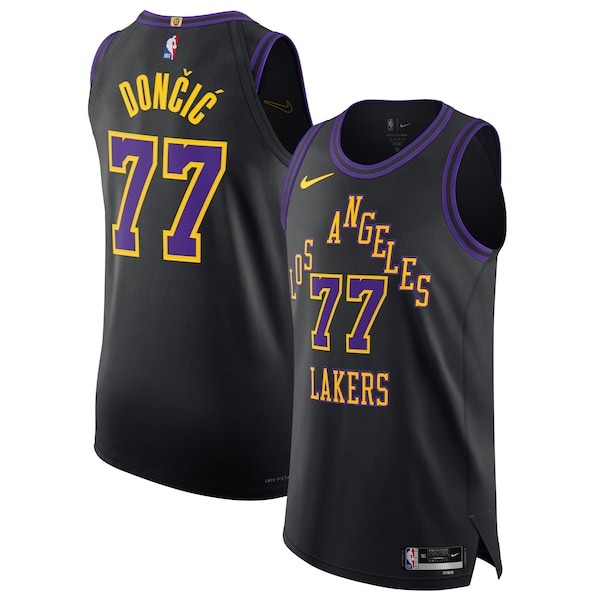Luka Don?i? Los Angeles Lakers Nike Unisex 2025/26 Authentic Jersey - City Edition - Black