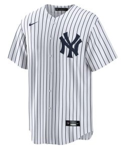 Alternative view of New York Yankees Nike Home  2025 Jackie Robinson Day Replica Jersey - White