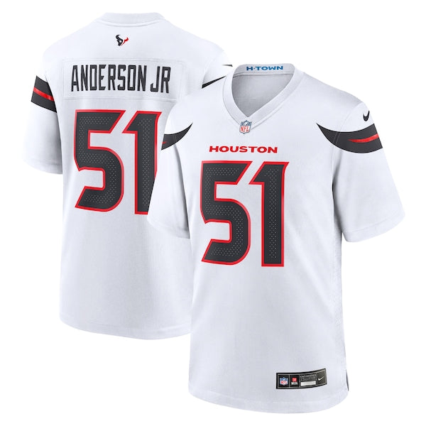 Will Anderson Jr. Houston Texans Nike Game Jersey - White - Image 2
