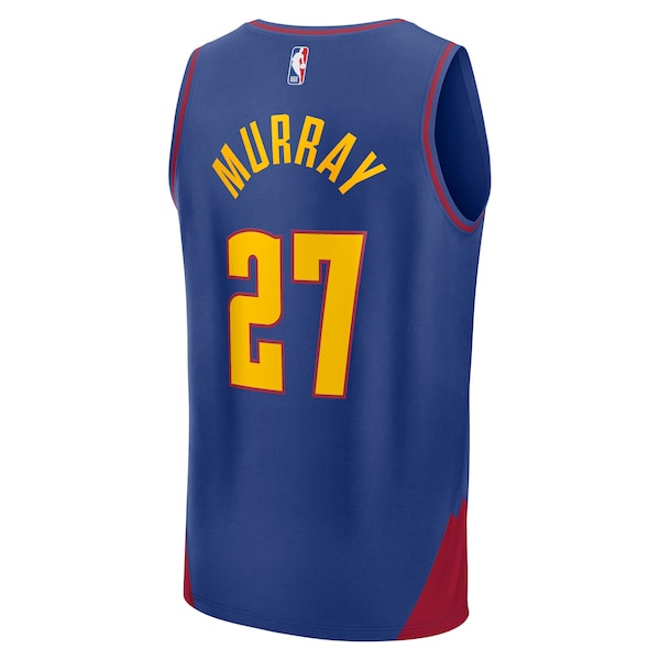 Jamal Murray Denver Nuggets Fast Break Replica Player Jersey - Statement Edition - Blue - Image 3