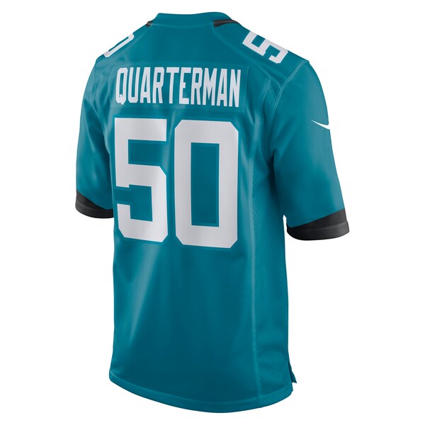 Shaquille Quarterman Jacksonville Jaguars Nike Game Jersey - Teal - Image 3