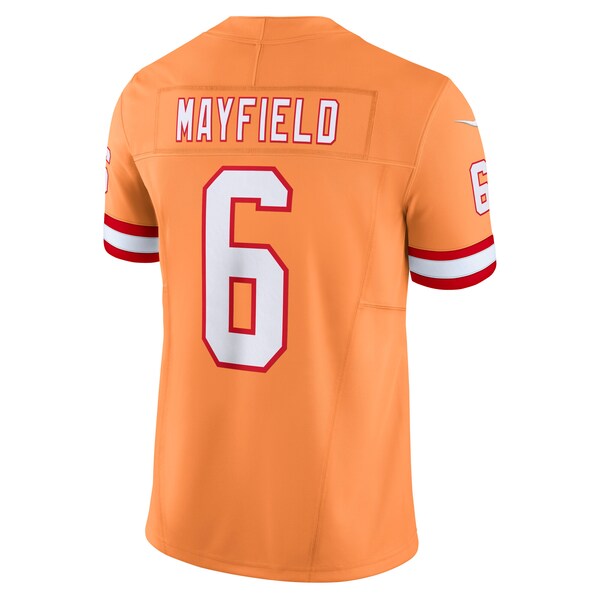 Baker Mayfield Tampa Bay Buccaneers Nike 2nd Alternate Vapor F.U.S.E. Limited Jersey - Orange - Image 4