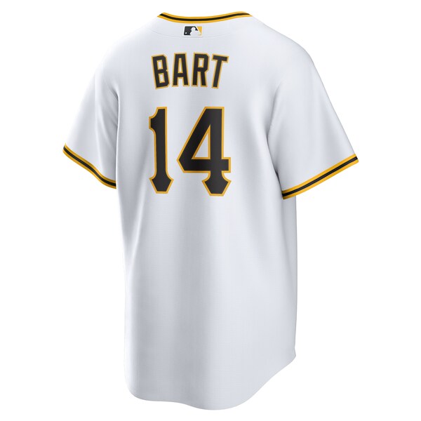 Joey Bart Pittsburgh Pirates Nike Home Replica Jersey - White - Image 2