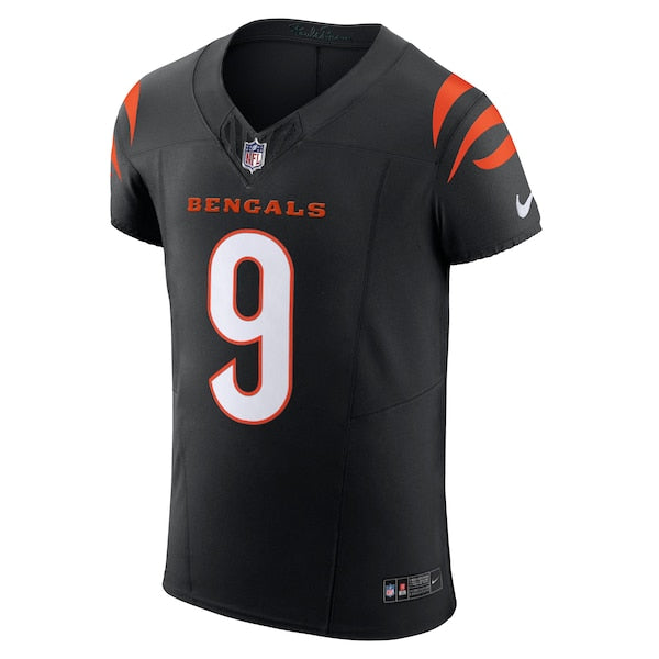 Joe Burrow Cincinnati Bengals Nike Vapor F.U.S.E. Elite Jersey - Black - Image 2