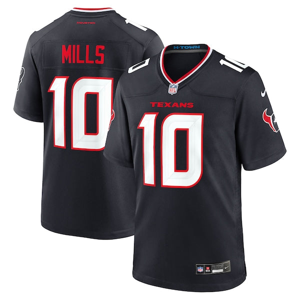 Davis Mills Houston Texans Nike Team Game Jersey - Navy