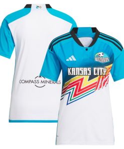 Sporting Kansas City adidas Women's 2024 Archive Replica Jersey - White