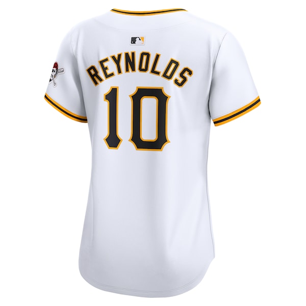 Bryan Reynolds Pittsburgh Pirates Nike Women's Home Limited Player Jersey - White - Image 3
