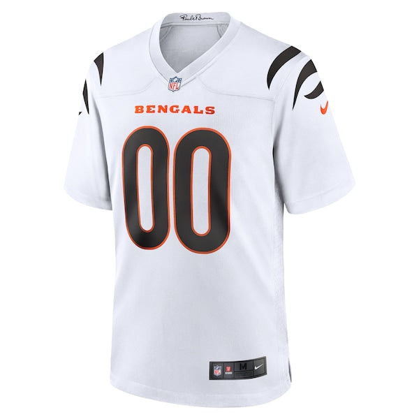 Cincinnati Bengals Nike Game Custom Jersey - White - Image 2