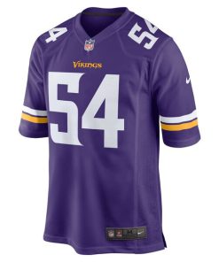 Alternative view of Curtis Weaver Minnesota Vikings Nike Home Game Jersey - Purple