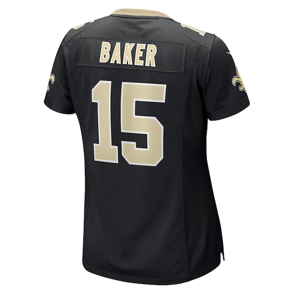Kawaan Baker New Orleans Saints Nike Women's Game Player Jersey - Black - Image 3