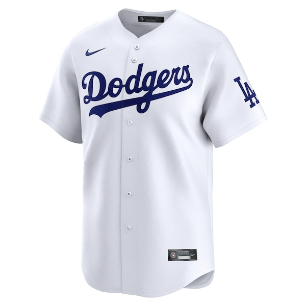 Los Angeles Dodgers Nike Youth Home Limited Jersey - White - Image 2