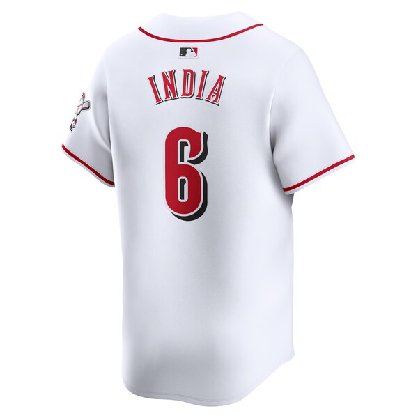 Jonathan India Cincinnati Reds Nike Home Limited Player Jersey - White - Image 3