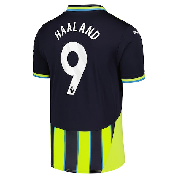 Erling Haaland Manchester City Puma 2024/25 Away Replica Player Jersey - Navy - Image 4