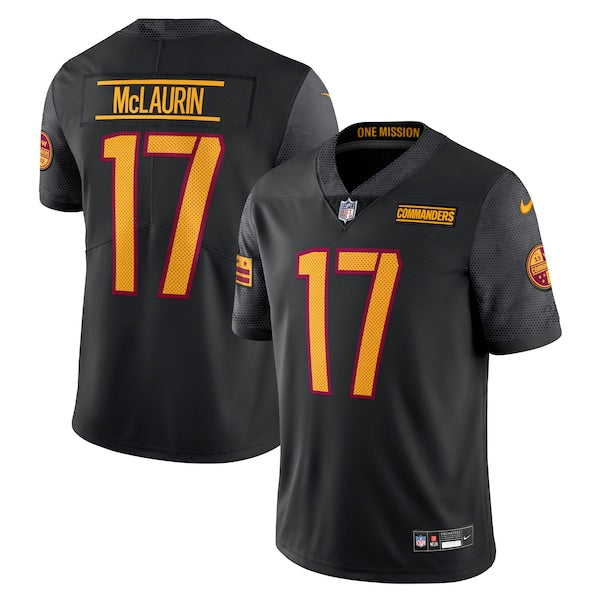 Terry McLaurin Washington Commanders Nike Alternate Vapor Untouchable Limited Jersey - Black/Burgundy - Image 5