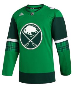Alternative view of Buffalo Sabres adidas 2023 St. Patrick's Day Primegreen Authentic Jersey - Kelly Green