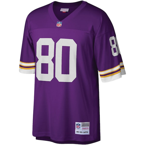 Cris Carter Minnesota Vikings Legacy Replica Jersey - Purple - Image 2