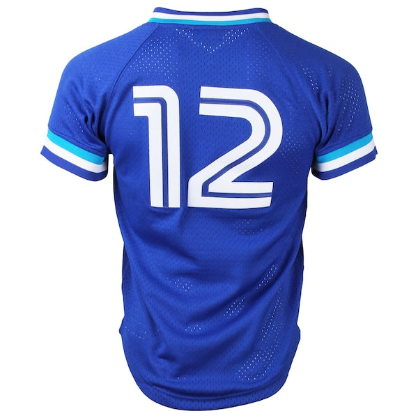 Roberto Alomar Toronto Blue Jays Cooperstown Collection Mesh Batting Practice Jersey - Royal Blue - Image 3