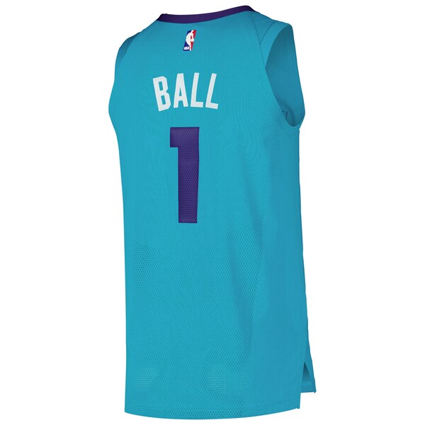 LaMelo Ball Charlotte Hornets Jordan Brand Authentic Player Jersey - Icon Edition - Teal - Image 3