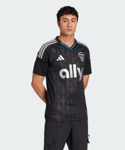 Charlotte FC adidas 2025 Fortress Kit Replica Jersey - Black