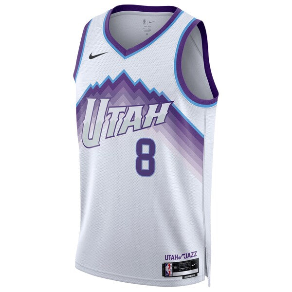 Isaiah Collier Utah Jazz Nike Unisex Swingman Jersey - Association Edition - White - Image 2