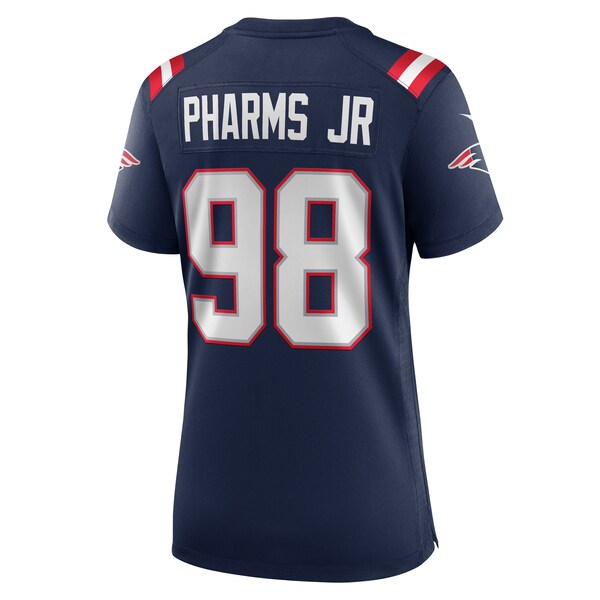 Jeremiah Pharms Jr. New England Patriots Nike Women's Game Jersey - Navy - Image 3