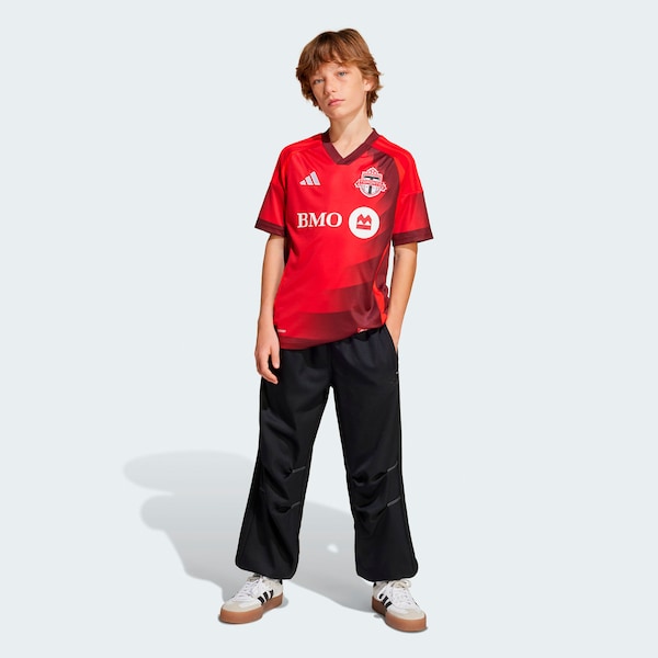 Toronto FC adidas Youth 2025 Club Kit Replica Jersey - Red - Image 5
