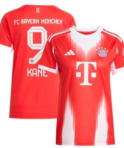 Harry Kane Bayern Munich adidas Women's 2025/26 Home Replica Jersey - Red
