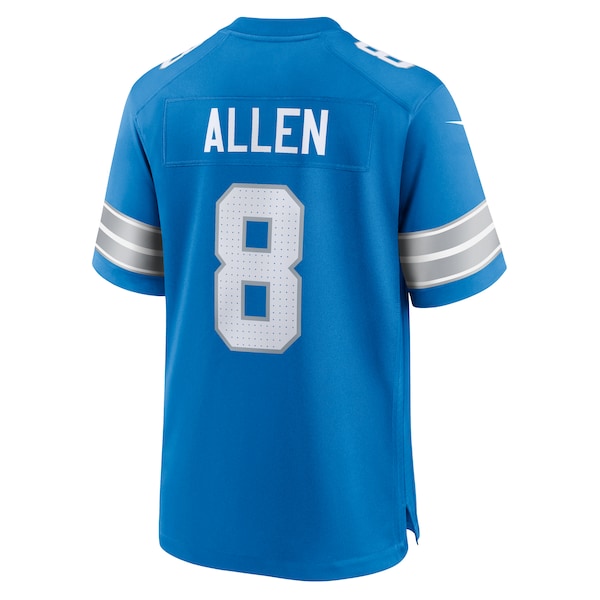 Kyle Allen Detroit Lions Nike Team Game Jersey - Blue - Image 4