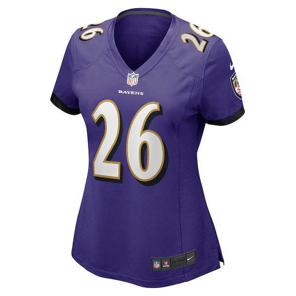 Rasheen Ali Baltimore Ravens Nike Women's Game Jersey - Purple - Image 2