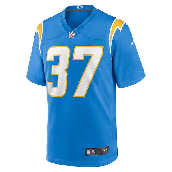 Jaylinn Hawkins Los Angeles Chargers Nike Game Jersey - Powder Blue - Image 2