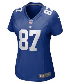 Alternative view of Cam Sims New York Giants Nike Women's  Game Jersey -  Royal