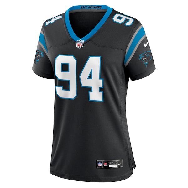 Henry Anderson Carolina Panthers Nike Women's Team Game Jersey - Black - Image 2
