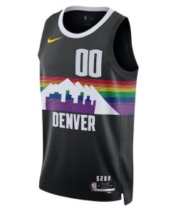 Alternative view of Denver Nuggets Nike Unisex 2025/26 City Edition Swingman Custom Jersey - Black