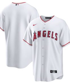 Los Angeles Angels Nike Home Blank Replica Jersey - White