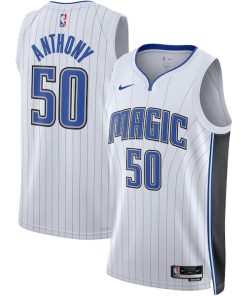 Alternative view of Cole Anthony Orlando Magic Nike Unisex Swingman Jersey - Association Edition - White/Black
