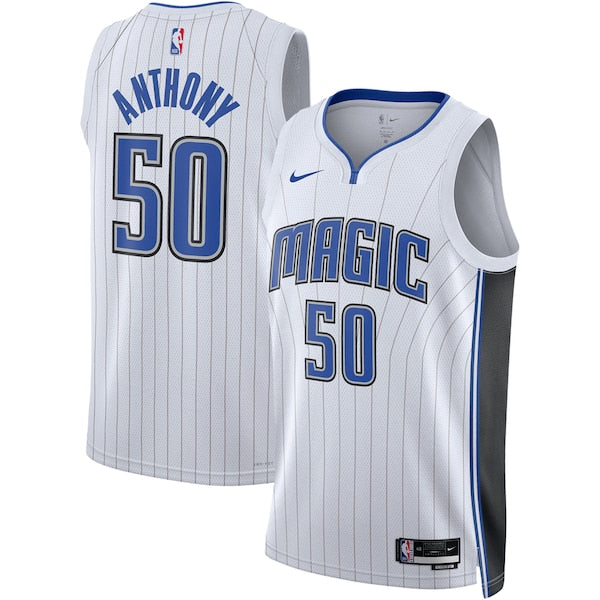 Cole Anthony Orlando Magic Nike Unisex Swingman Jersey - Association Edition - White/Black - Image 2