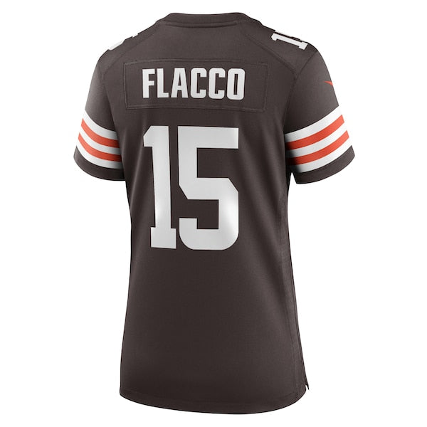 Joe Flacco Cleveland Browns Nike Women's Game Player Jersey - Brown - Image 3