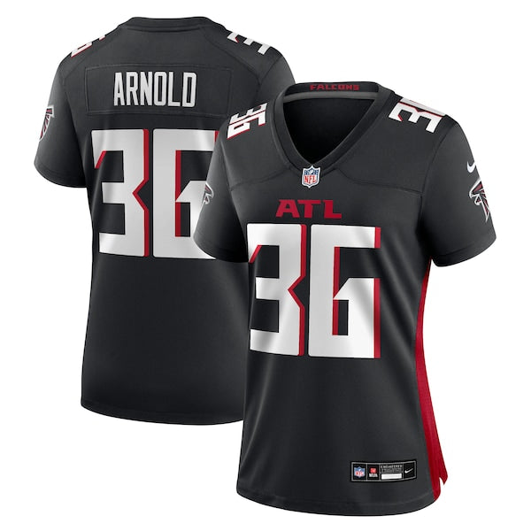 Grayland Arnold Atlanta Falcons Nike Women's Team Game Jersey - Black