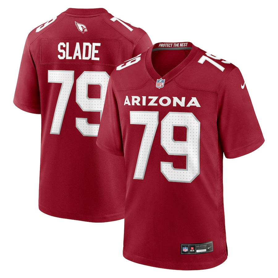 Jacob Slade Arizona Cardinals Nike Game Jersey - Cardinal