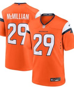 Ja'Quan McMillian Denver Broncos Nike Team Game Jersey -  Orange