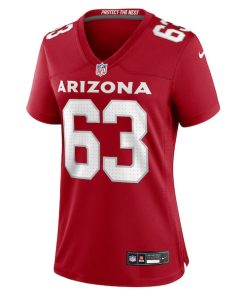 Alternative view of Evan Brown Arizona Cardinals Nike Women's Team Game Jersey -  Cardinal