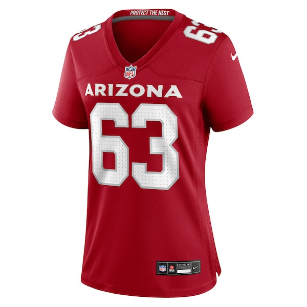 Evan Brown Arizona Cardinals Nike Women's Team Game Jersey - Cardinal - Image 2