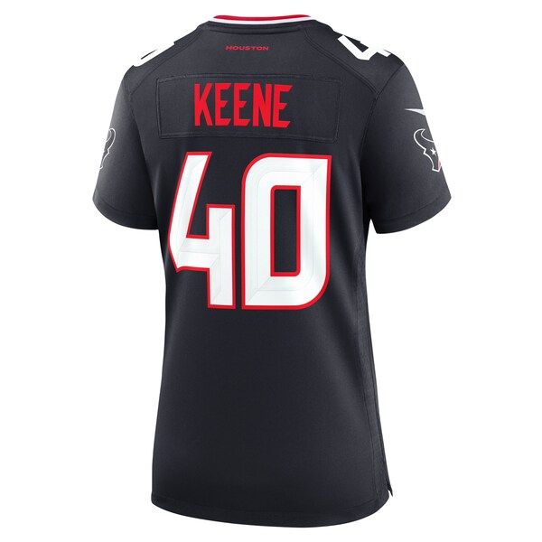 Dalton Keene Houston Texans Nike Women's Team Game Jersey - Navy - Image 4