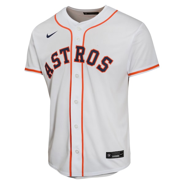 Alex Bregman Houston Astros Nike Youth Home Game Player Jersey - White - Image 2