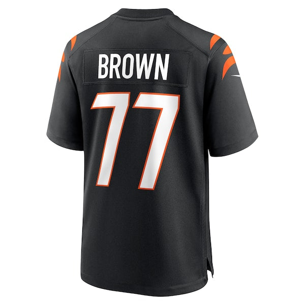 Trent Brown Cincinnati Bengals Nike Game Jersey - Black - Image 3