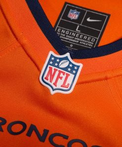 Alternative view of Jordan Jackson Denver Broncos Nike Team Game Jersey -  Orange
