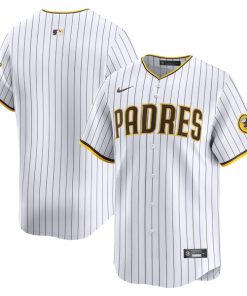 San Diego Padres Nike Home Limited Jersey - White