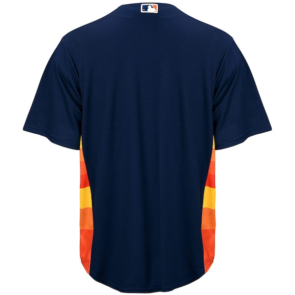 Houston Astros Big & Tall Replica Team Jersey - Navy - Image 5